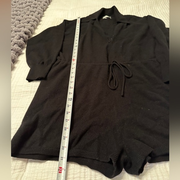 Sandro Marcie Long Sleeve Cashmere Romper - NWT - Size 38 (US 6) - Picture 13 of 14